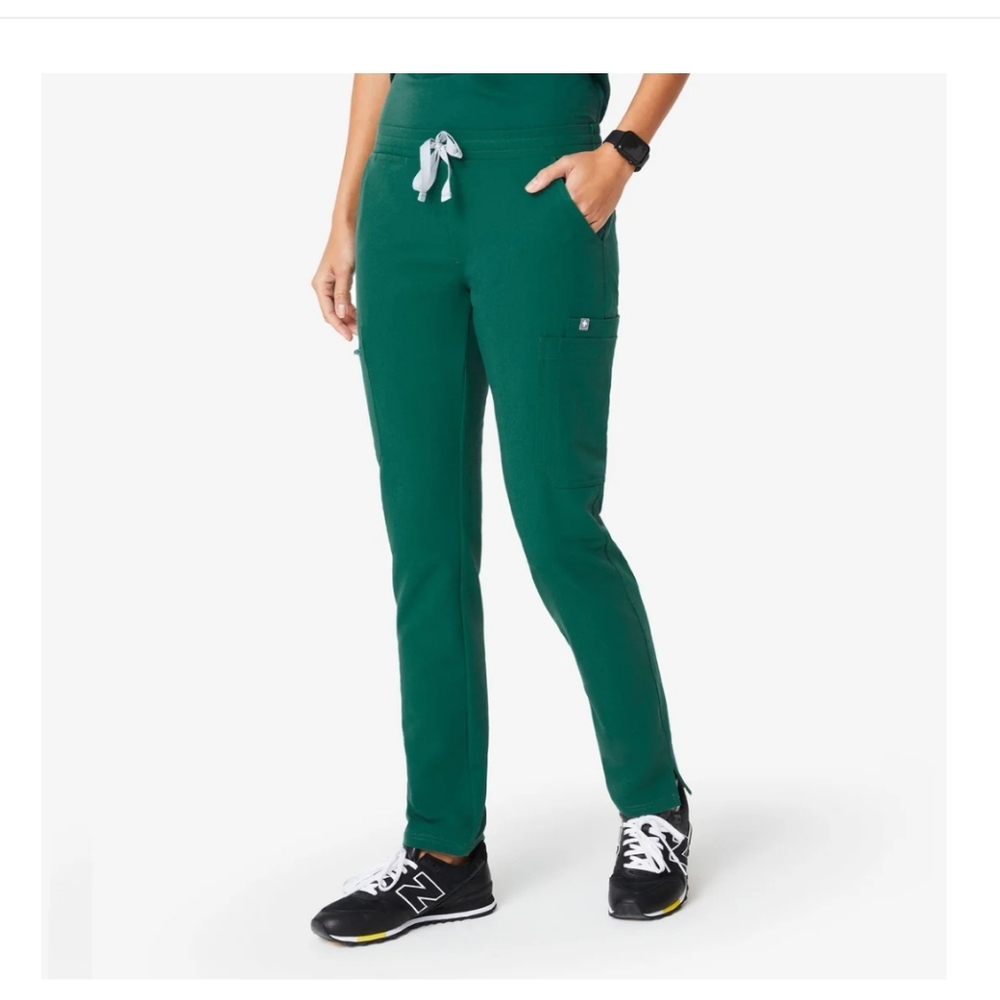 Figs Women's Hunter Green Yola - Skinny Scrub Pants Size Small